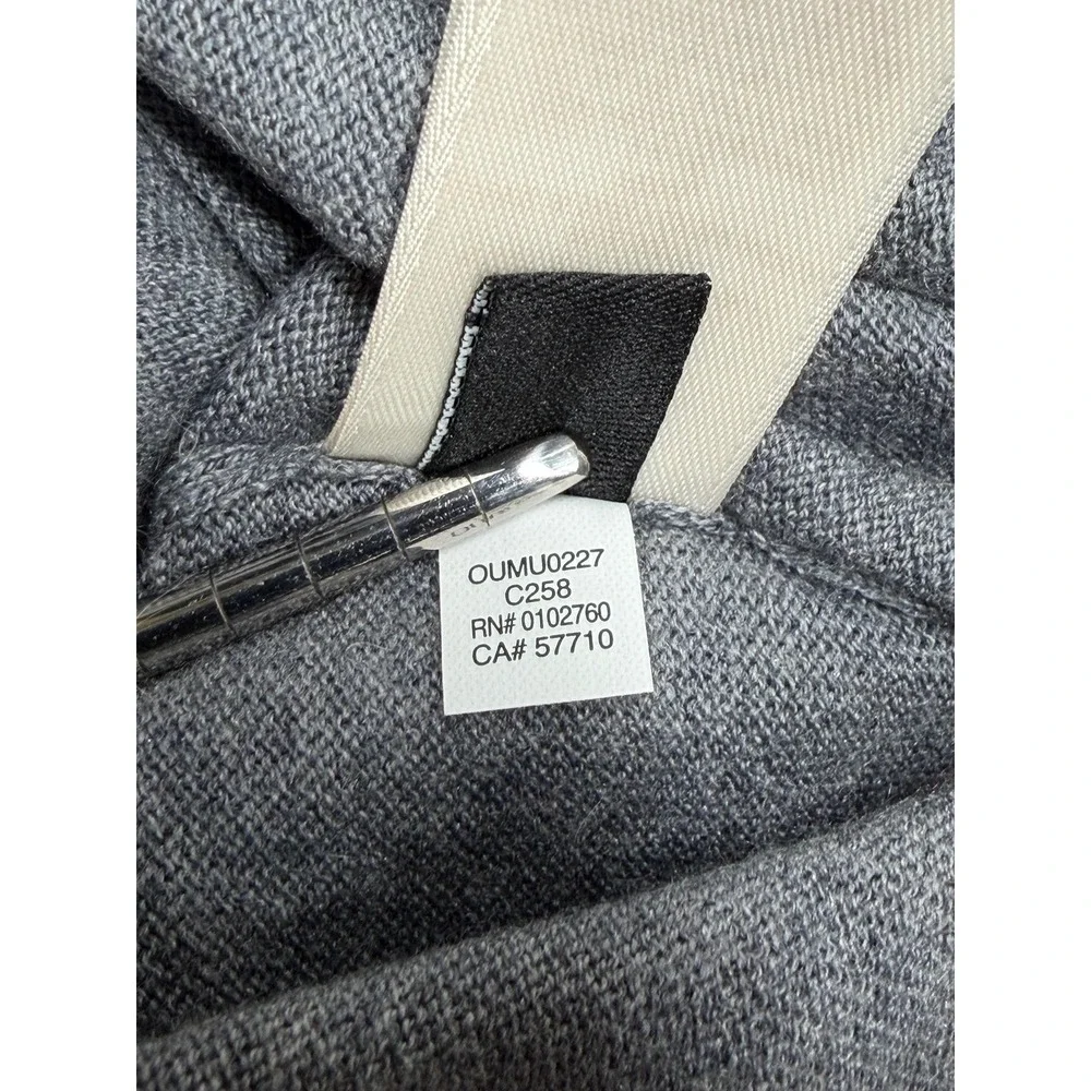 Kate‎ Spade Sweater Womens Small Gray Leni Cardigan Jeweled Preppy Office Work
